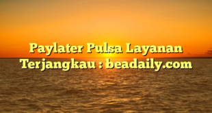 Paylater Pulsa Layanan Terjangkau : beadaily.com