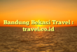 Bandung Bekasi Travel : travel.co.id